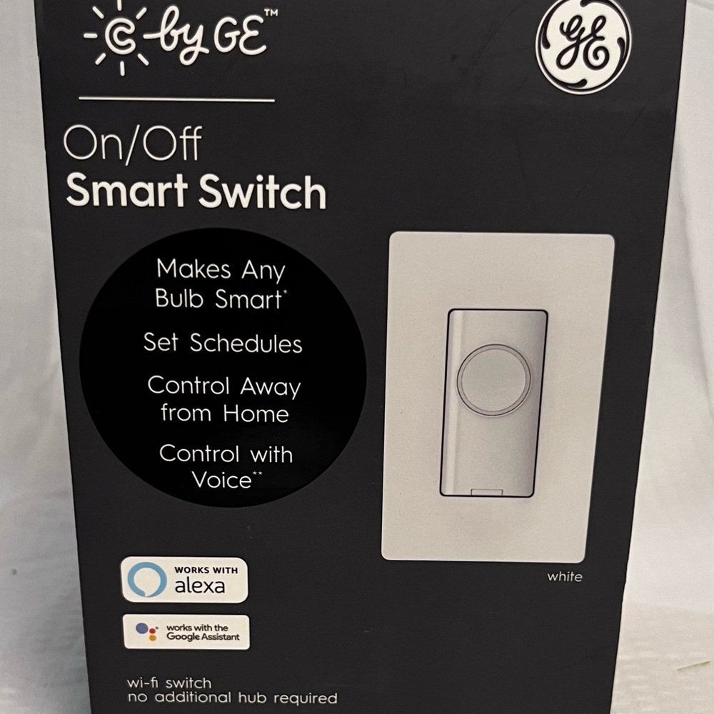 GE C by GE On/Off Smart Switch - White